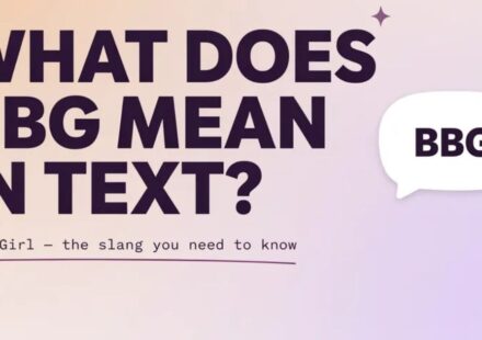 What Does BBG Mean in Text?