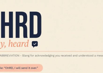 What Does OHRD Mean In Text