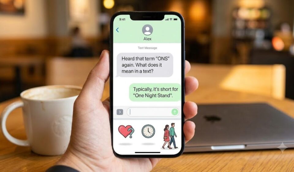 what does ons mean in text