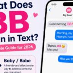 What Does BB Mean in Text?