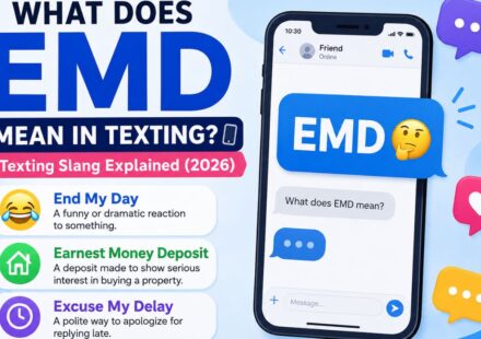 What Does EMD Mean in Texting