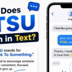 What Does STSU Mean in Text