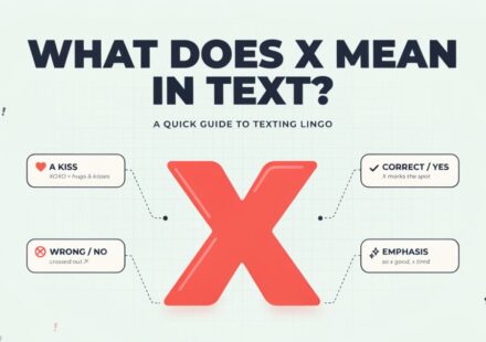 What Does X Mean in Text