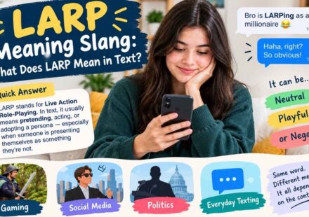 LARP Meaning Slang: What Does LARP Mean in Text?