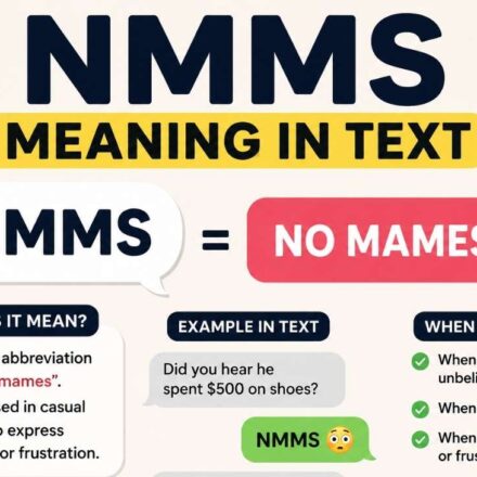 NMMS Meaning in Text: Definition, Uses, Examples & Internet Slang Guide