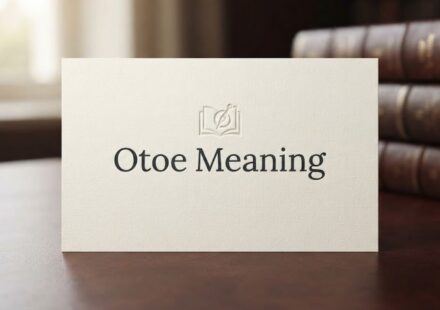 Otoe Meaning | What It Means in Text, Slang, and Other Contexts